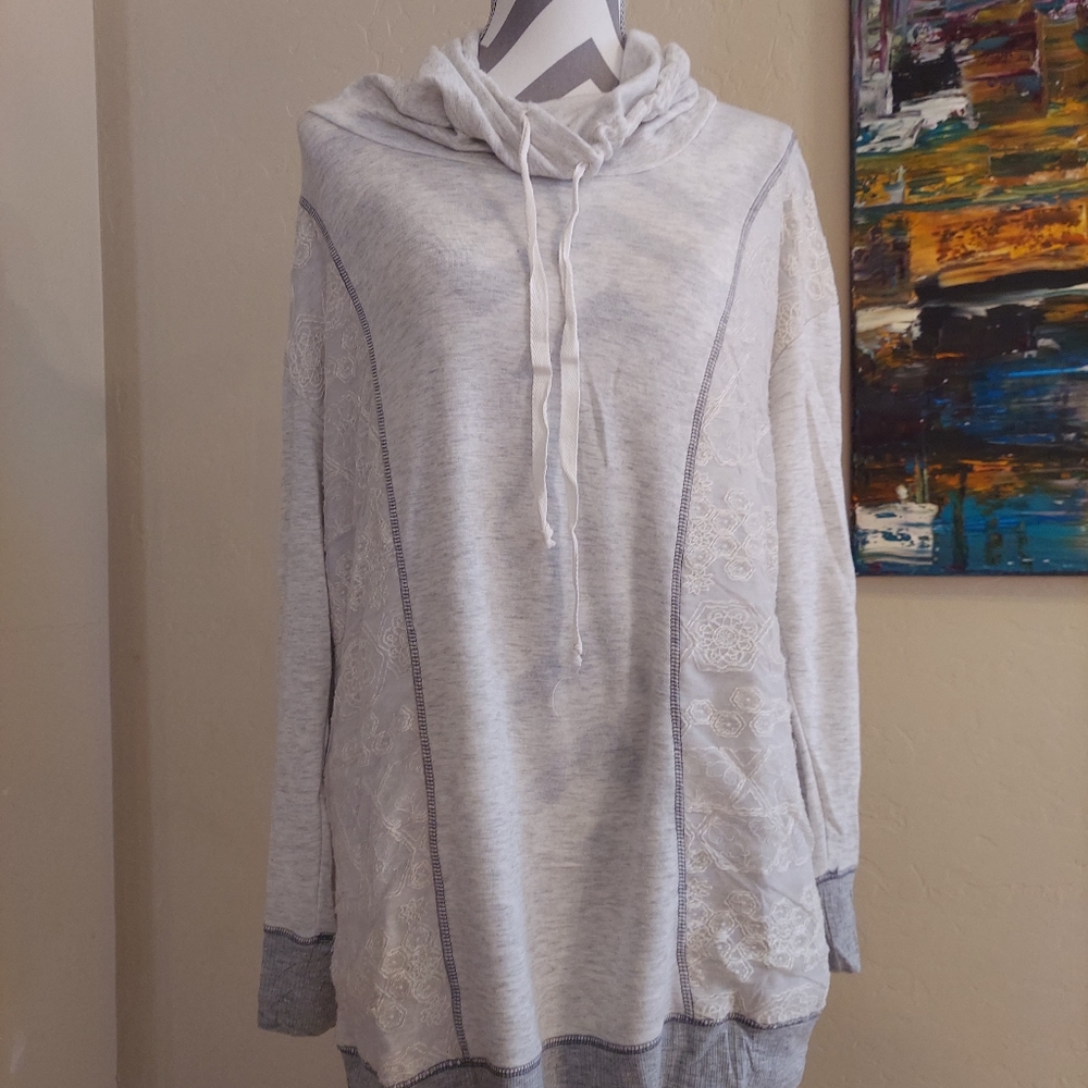 Vanity Cowl Neck Sweater Size L